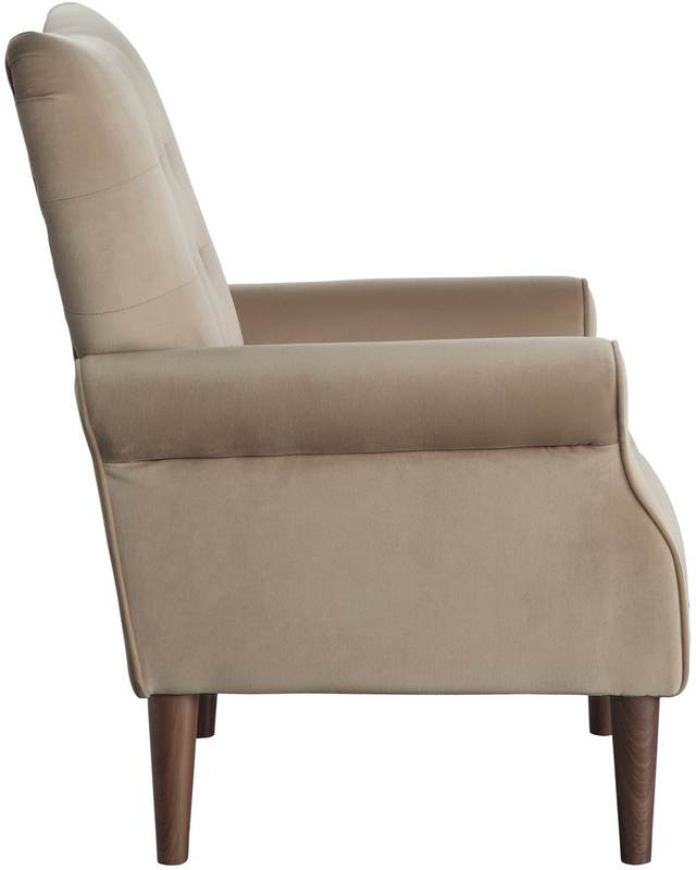 Mazin Furniture Kyrie Brown Upholstered Accent Chair-2