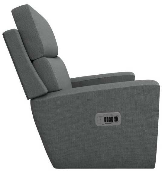 La-Z-Boy® Apollo Graphite Power Wall Recliner with Headrest and Lumbar-3