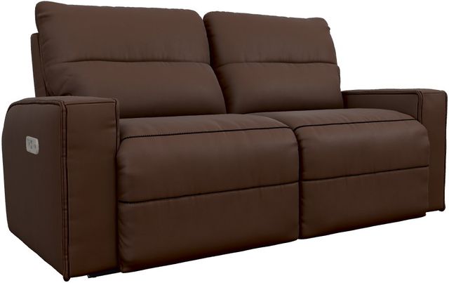 La-Z-Boy® Maddox Chestnut Power Reclining 2-Seat Sofa with Headrest and Lumbar-0