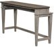 Liberty Furniture Heartland Antique White Console Bar Table with Tobacco Top-1