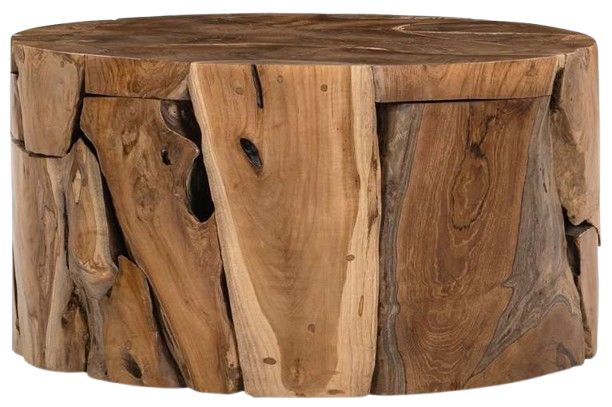Classic Home Rhea Natural Coffee Table-2