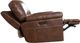 Flexsteel® David Pecan Power Glider Recliner with Power Headrest and Lumbar-5