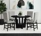 Elements International Oregon Black Counter Table-1