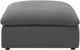 Coaster® Hobson Charcoal Ottoman-1