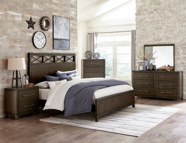 Homelegance® Griggs Espresso King Bed-1