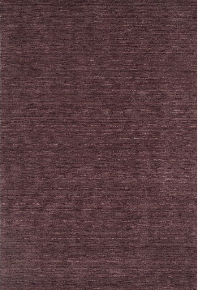 Dalyn™ Rug Company Rafia Plum 5'x8' Area Rug-0