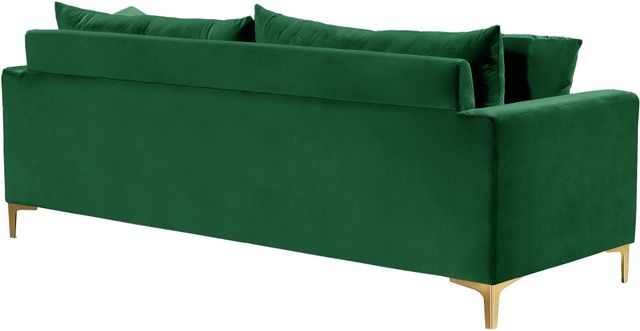 Meridian Furniture Naomi Green Velvet Sofa-2