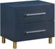 Modus Furniture Argento Navy Blue Nightstand-0