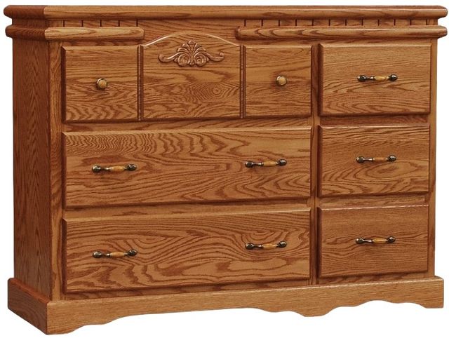Wolfcraft Furniture Vintage Brown Petite Dresser-0