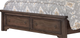 Vaughan-Bassett Whiskey Barrel King Storage Footboard-0
