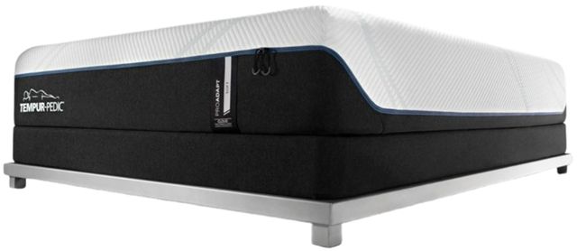 Tempur-Pedic® TEMPUR-ProAdapt® Soft Foam Queen Mattress and TEMPUR-Flat™ High Profile Foundation -3