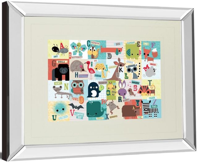 Classy Living Julian Phillips Animal Abc 40"W Wall Art-3