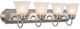 YHD Alabaster/Satin Nickel 4-Light Incandescent Bathroom Vanity Lighting-0