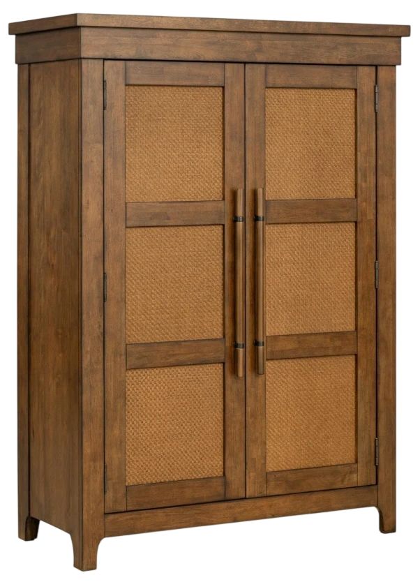 Legacy Classic Lake House Pinecone Display Cabinet-0