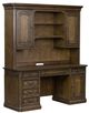 Liberty Furniture Amelia Antique Toffee Junior Executive Credenza Set-2
