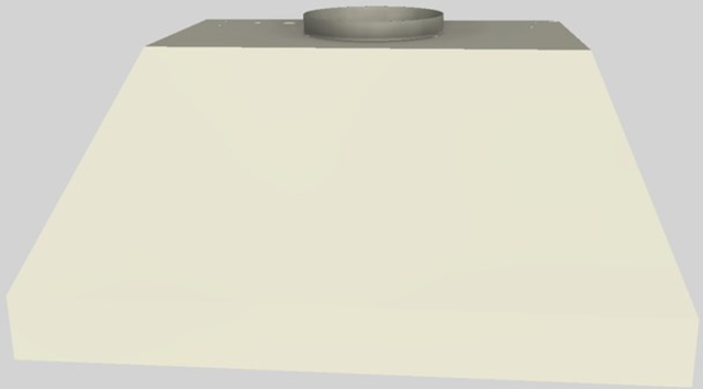Vent-A-Hood® 30" Biscuit Wall Mounted Liner Insert