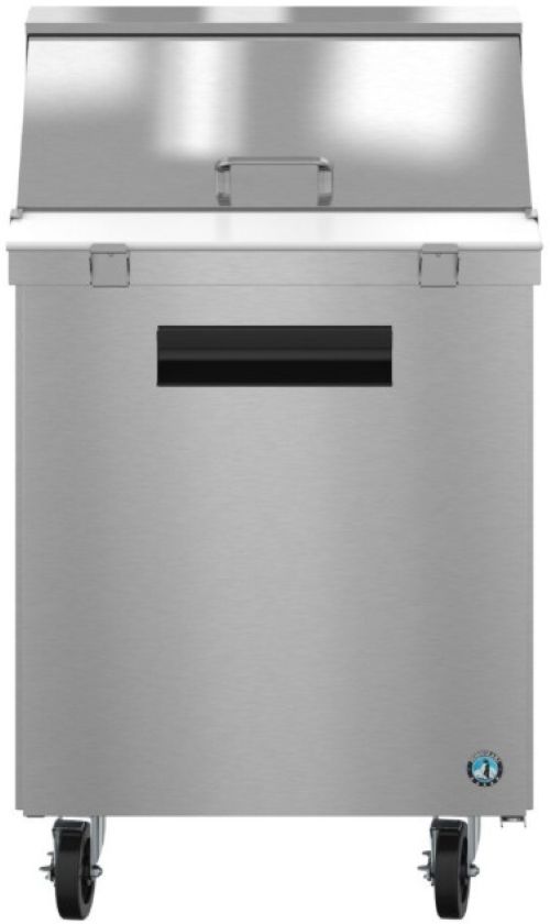 Hoshizaki 27" 7.21 Cu. Ft. Stainless Steel Single Section Mega Top Prep Table Refrigerator-0
