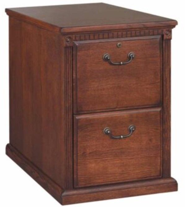 Martin Furniture Huntington Burnish 2-Drawer File Cabinet-0