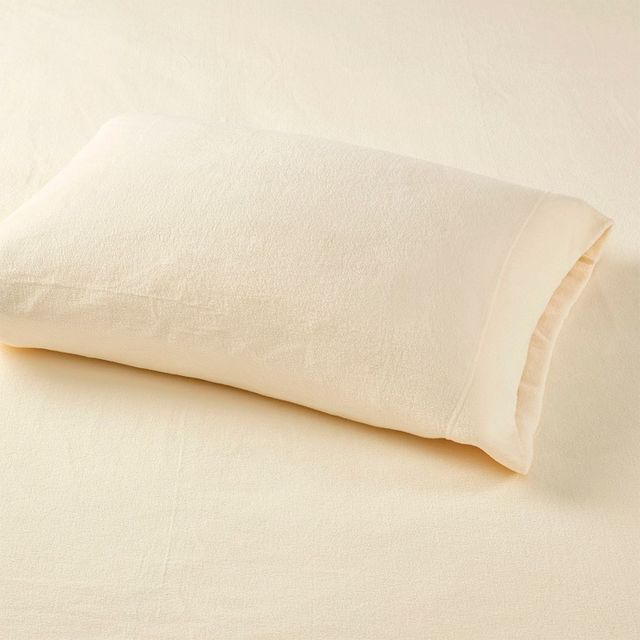 Olliix by True North by Sleep Philosophy Ivory King Micro Fleece Sheet Set-1