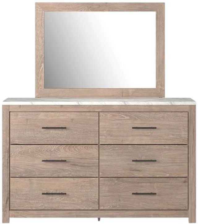 Signature Design by Ashley® Senniberg Light Brown Dresser and Mirror-1