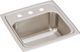 Elkay Lustertone® Lustrous Satin 15" 3-Hole Single Bowl Drop-in Bar Sink-1