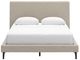 Signature Design by Ashley® Cielden Soft Gray Queen Upholstered Panel Bed-1