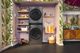 LG WashTower™ Black Steel 4.5 Cu. Ft. Washer, 7.4 Cu. Ft. Dryer Electric Laundry Center-1