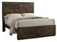 ACME Furniture Elettra Rustic Walnut Queen Panel Bed-0