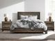 International Furniture Direct Loft Brown/Gray Nightstand-3