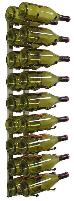Vinotemp® Epicureanist 18 Bottle Black Wine Rack -3