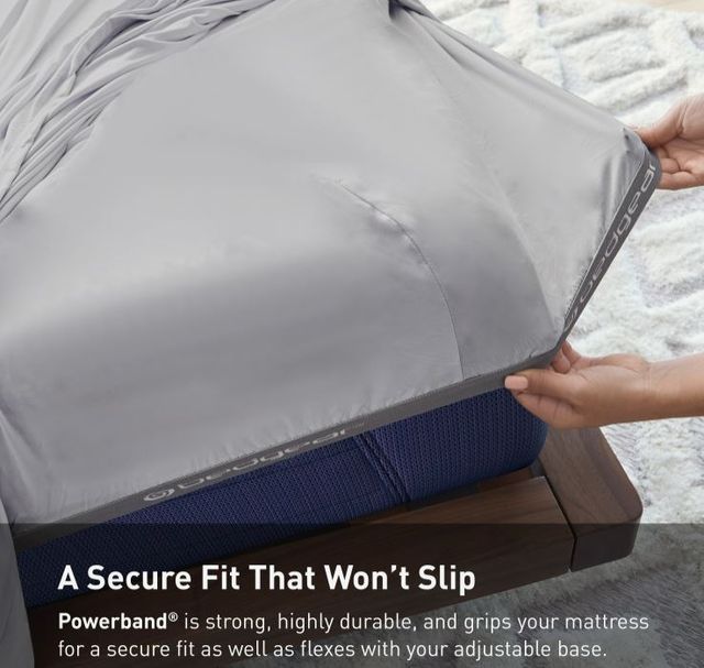 BEDGEAR® Hyper-Cotton™ 4-Piece Light Gray King Sheet Set-4