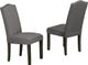Titus Furniture Grey Parsons Chair-1