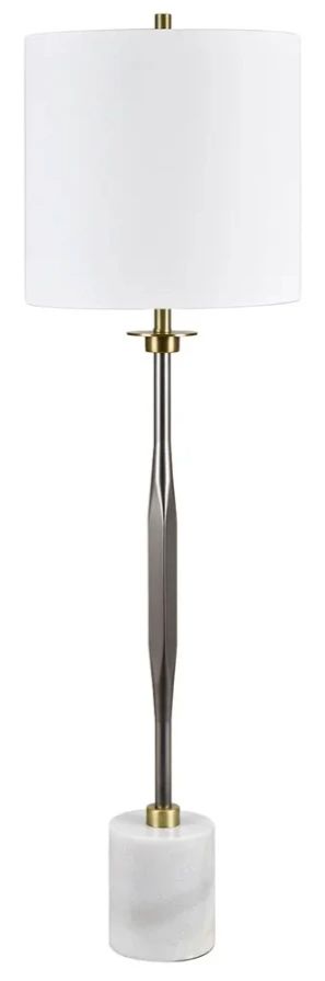 Crestview Collection Oxley Silver Buffet Lamp-0