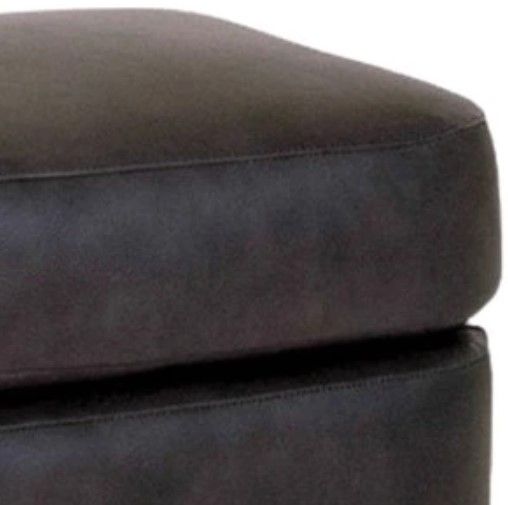 Smith Brothers Customizable 986 Leather Ottoman-2