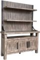Parker House® Lodge 2-Piece Siltstone Buffet and Hutch Set-0