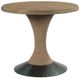 Kincaid Furniture Modern Forge Sandy Brown Lindale Counter Height Dining Table with Black Base-0