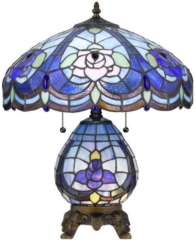 Cal® Lighting & Accessories Tiffany Table Lamp-0