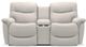 La-Z-Boy® James Oyster Reclining Loveseat with Console-1
