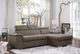 Homelegance® Ferriday 2-Piece Taupe Sectional and Chaise with Hidden Storage-1