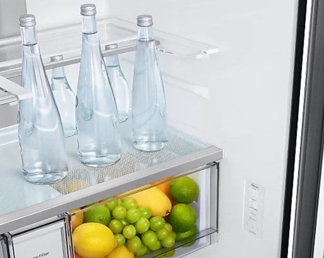 Dacor® 36 in.22.8 Cu. Ft. Silver Stainless Counter Depth French Door Refrigerator-2