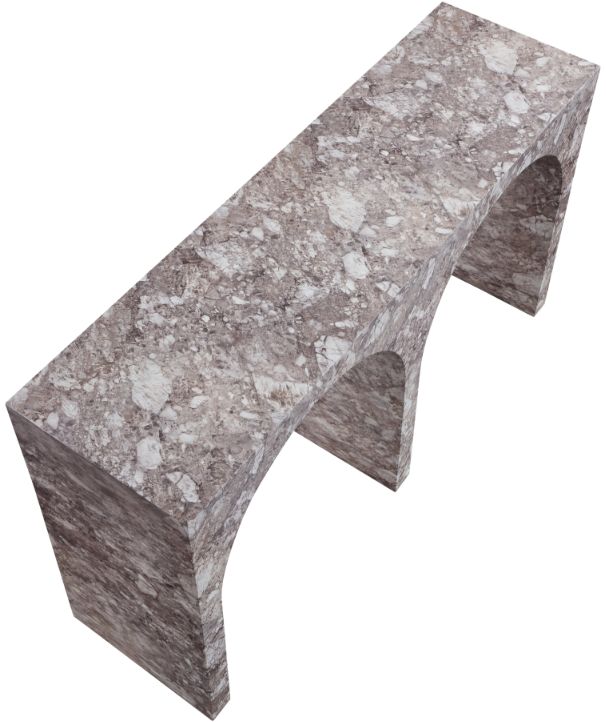 Meridian Furniture Faenza Brown Console Table-3