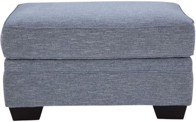 Benchcraft® Carissa Manor Denim Ottoman-1