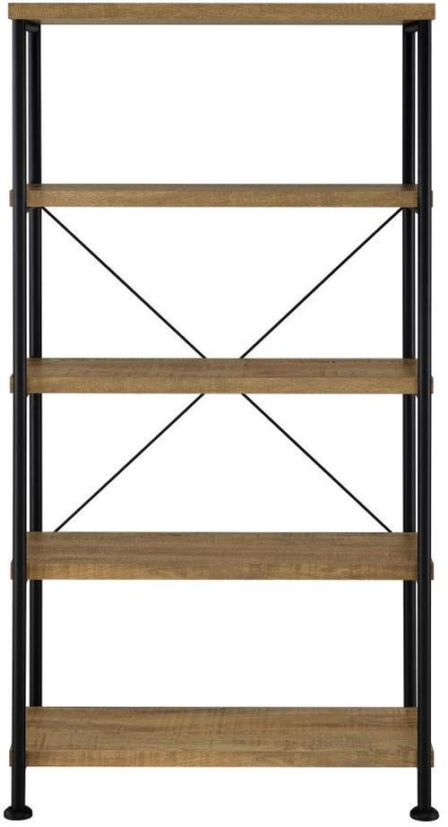 Coaster® Analiese Mango 4-shelf Bookshelf-3