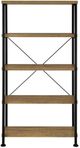 Coaster® Analiese Mango 4-shelf Bookshelf-3