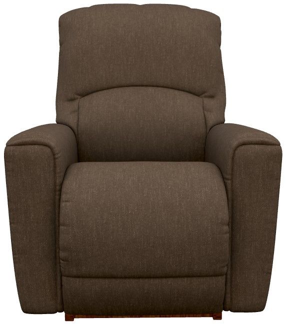 La-Z-Boy® Cassian Teak Power Rocking Recliner with Headrest and Lumbar-1