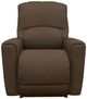 La-Z-Boy® Cassian Teak Power Rocking Recliner with Headrest and Lumbar-1