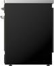 Ilve® Majestic III 30" Glossy Black Pro Style Induction Range with Triple Glass Door and Chrome Trim-3