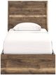 Signature Design by Ashley® Chirason Brown Youth Twin 2-Drawer Storage Panel Bed-2