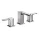 Moen® 90 Degree Chrome Two-Handle Low Arc Bathroom Faucet-0