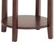 Whittier Wood® Furniture McKenzie Caffe Round Side Table-2